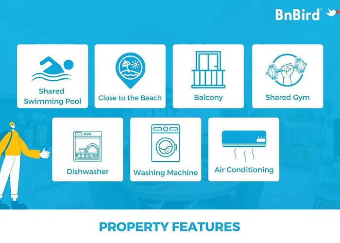 Sunny | Balcony & Pool Apartament *